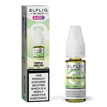 Triple Melon ELFLIQ Nic Salts e Liquid 10ml – TPD - Vapestorm Co