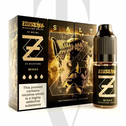 ZEUS JUICE MIDAS NIC SALT E-LIQUID