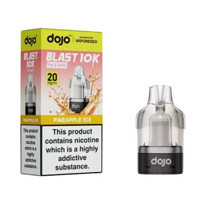 Vaporesso Dojo Blast 10K Prefilled Pod Pineapple Ice - Ejuicewarehouse
