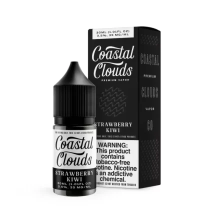 Strawberry Kiwi SALT – Coastal Clouds Co. – 30mL - Vape Product, Vape Product