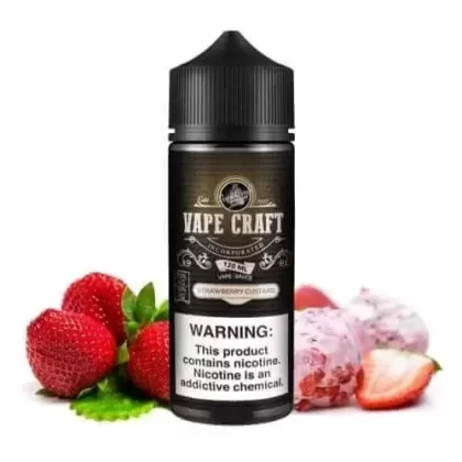 Vape Craft Inc E-Liquid – Strawberry Custard