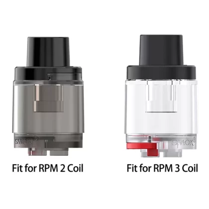 SMOK RPM 85/100 Empty Pod Cartridge 6ml 3pcs/pack - Fit for RPM 3 Coil
