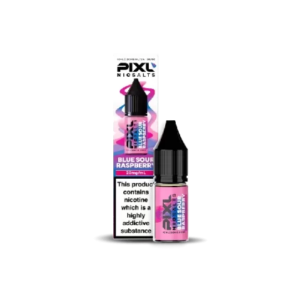 PIXL Nic Salt E-Liquid Blue Sour Raspberry 10ml - Nicotine Strength#20mg>10mg