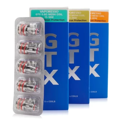 Vaporesso GTX Coil - Ohm#0.2ohm>0.3ohm>0.6ohm>0.8ohm