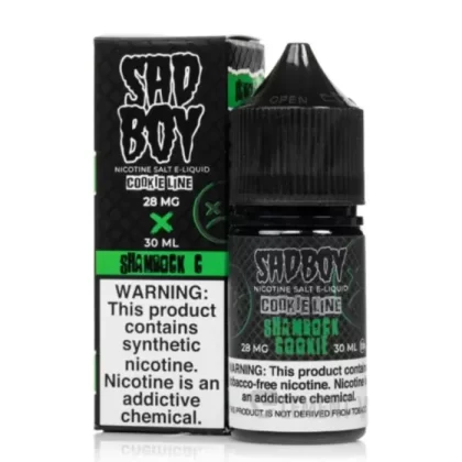 Shamrock Cookie Nicotine Salt by SadBoy - Size#30ml~Nicotine#48MG