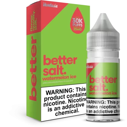 Better Salt - Watermelon Ice - 30ML E-Liquid - 25MG