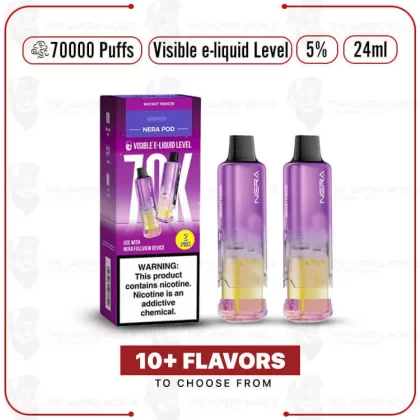 Nera Fullview 70K Disposable Refill Pod – 2PK - Thevapersworld
