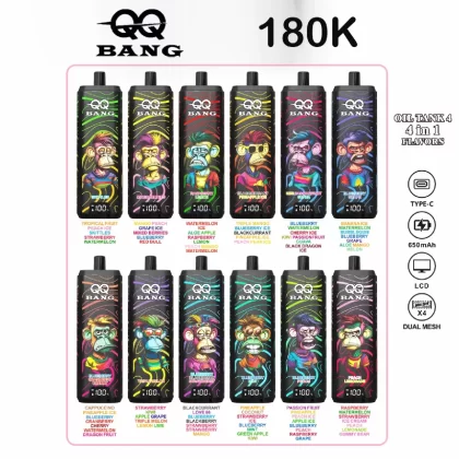 QQ Bang 180K 4-in-1 Dual-Mesh Disposable Vape