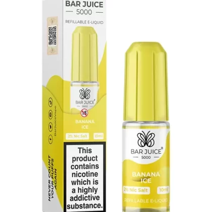 Banana Ice Nic Salt E-Liquid – Bar Juice 5000