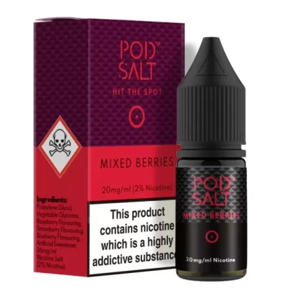 Pod Salt Mixed Berries Nic Salt E-Liquid - 11mg