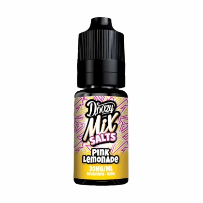 Doozy Mix Salts Pink Lemonade Nic Salt Vape Juice - 10 Pack - Strength 5mg