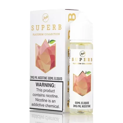 White Peach – Superb Platinum E-Liquid – 60mL