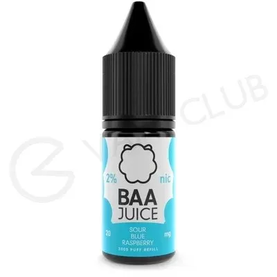 Sour Blue Raspberry Nic Salt E-Liquid by Baa Juice - Ecigpremium