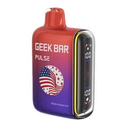 Watermelon Ice Geek Bar Pulse Patriot Edition - VAP; Vape Product; 5 Pack, Single