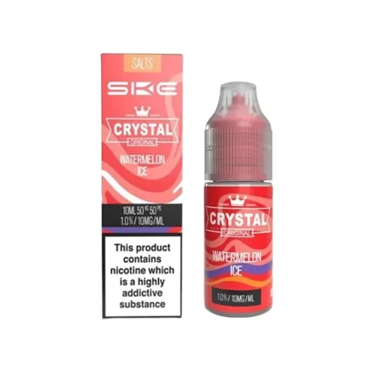 SKE Crystal Salts Watermelon Ice E Liquid 10ml - Nicotine Strength#20mg>10mg (132AAF)