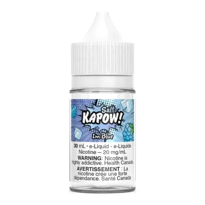 Kapow Salt Nic E-liquid – I’m Blue 30ml - 12mg/ml, 20mg/mL