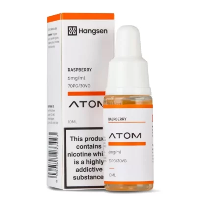 Raspberry E-Liquid Atom Series by Hangsen (10ml) - 3mg