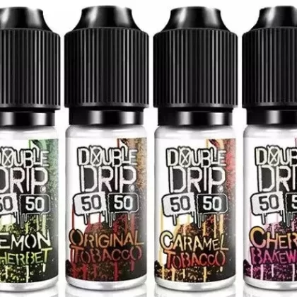 Double Drip 10 X 10ml E Liquid 50/50 3mg 6mg