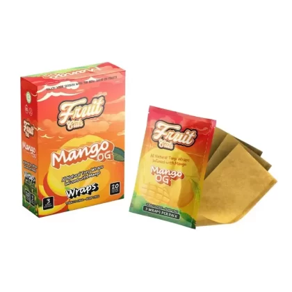 Fruit Cuts Terp Infused Wraps 3pk Mango OG