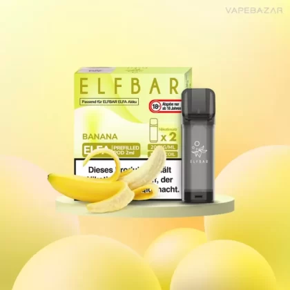 ELFBAR ELFA Pods Banana 20mg – 2er Pack - Elf Bar