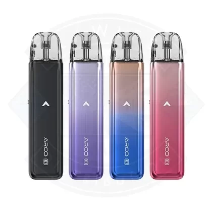 Smok ARCO E1 Vape Kit - Colours#Black>Blue Cyan>Blue Gold>Mineral Green>Pink>Purple Gradient>Silver