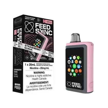 Feed Sync 25K Strawberry Guava Disposable Vape