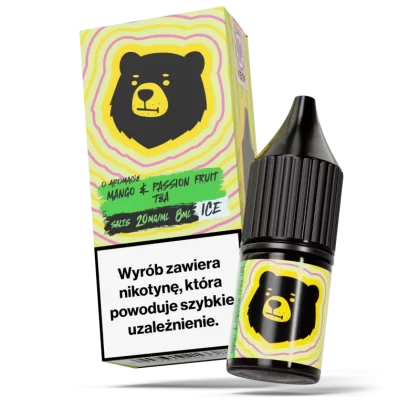 Liquid Go Bears Salt Tea 8ml 20mg Mango Passion Fruit Tea