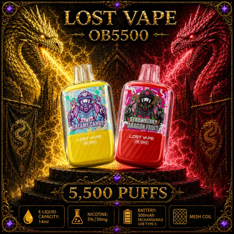 Lost Vape OB5500 - Triple Berry - Vapeciga