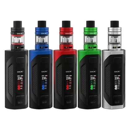 SMOK Rigel Mini 80W Kit with TFV9 Mini Tank Atomizer - Black green