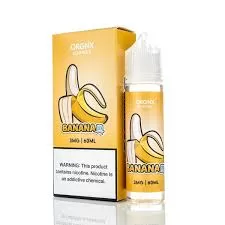Orgnx Banana CHILLED Vape e-liquid 60mL - Beyondvape