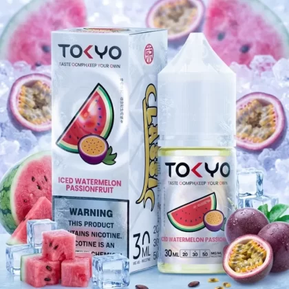 TOKYO CLASSIC WATERMELON PASSIONFRUIT ICED SALT ELIQUID