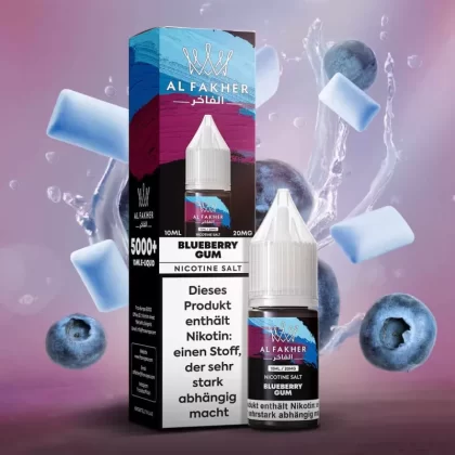 Al Fakher Liquid – Blueberry Gum - 20mg/ml