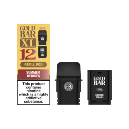 Summer Berries Gold Bar XL Refill Pack - Ecigwizard