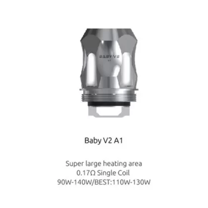 Smoktech TFV8 Baby V2 Coils - A2 (.20 Dual / Stainless)