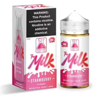 Strawberry E-Liquid by The Milk - Size#100ml~Nicotine#0MG