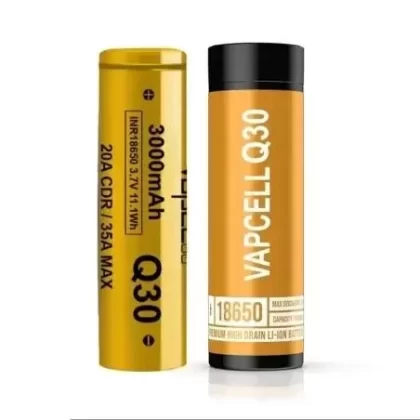 Vapcell Q30 18650 3000mAh Battery - Vape Store