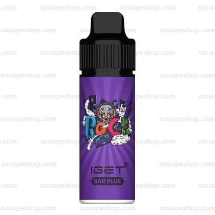 Iget Bar Plus KIT Grape Ice - Banana Ice, Blueberry raspberry bubble gum