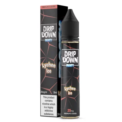 Drip Down Frosty Lychee Ice Salnic 30ml - Vape Product, Vape Product