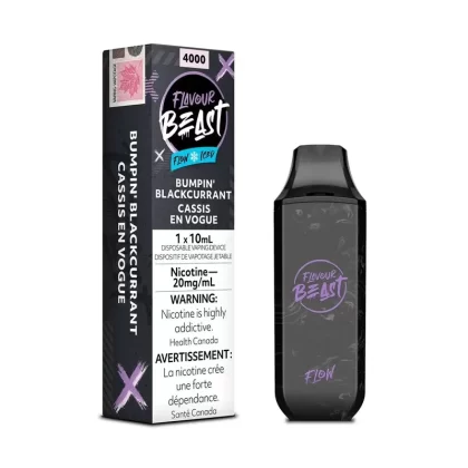 Flavour Beast Flow Rechargeable Disposable 4000 Puffs – Bumpin’ Blackcurrant