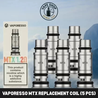 VAPORESSO MTX Replacement Coil (5 PCS) in Dubai, UAE - Vape Product, Vape Product