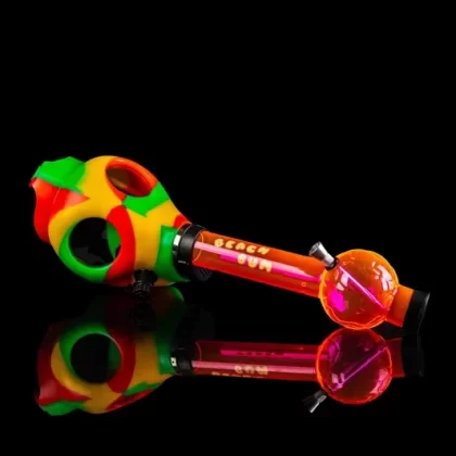 The Beach Bum Gas Mask Bong with Acrylic Tube