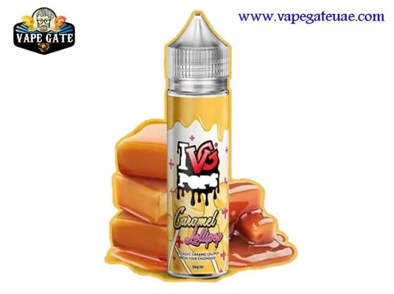 Caramel Lollipop 60ml E juice by IVG - 6 mg / 60 ml