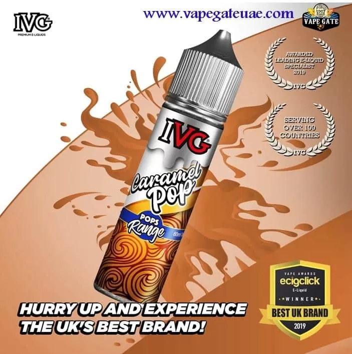 Caramel Lollipop 60ml E juice by IVG - 6 mg / 60 ml - Image 2