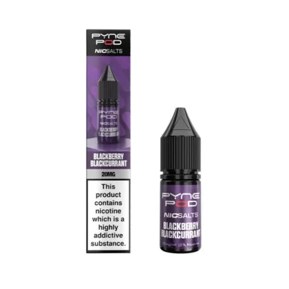 Pyne Pod Nic Salt Blackberry Blackcurrant E-Liquid - 5mg