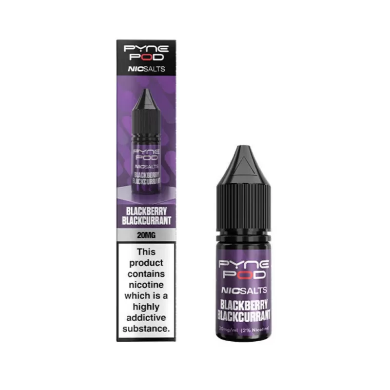 Pyne Pod Nic Salt Blackberry Blackcurrant E-Liquid - 5mg