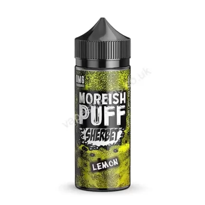 Lemon by Moreish Puff Sherbet Short Fill - Vapestreams Co