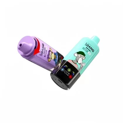 Triple Flavors Bang Leader 85000 Puffs 3-in-1 Vape - Grape Ice & Strawberry Kiwi & Passion Fruit Guava, Strawberry Ice & Lemon Orange & Watermelon Bubble Gum; 3-nicotine, 2-nicotine (574460)