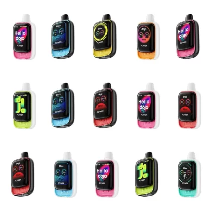 Vaporesso Dojo iMate X Disposable Kit (20000 Puffs) - FLAVORS#Baja Splash>Blue Razz Ice>Blue Straw Splash>Hawaii Dream>Mango Straw>Miami Mint>Peachy Smash>Pink Lemonade>Sour Apple B-Pop>Sour (822904)