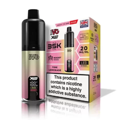 IVG XL 35K Prefilled Pod Kit Pink Lemonade - Strength#20mg (37065F)