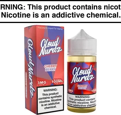 CHERRY BERRY BY CLOUD NURDZ 100ML - Vapejuice